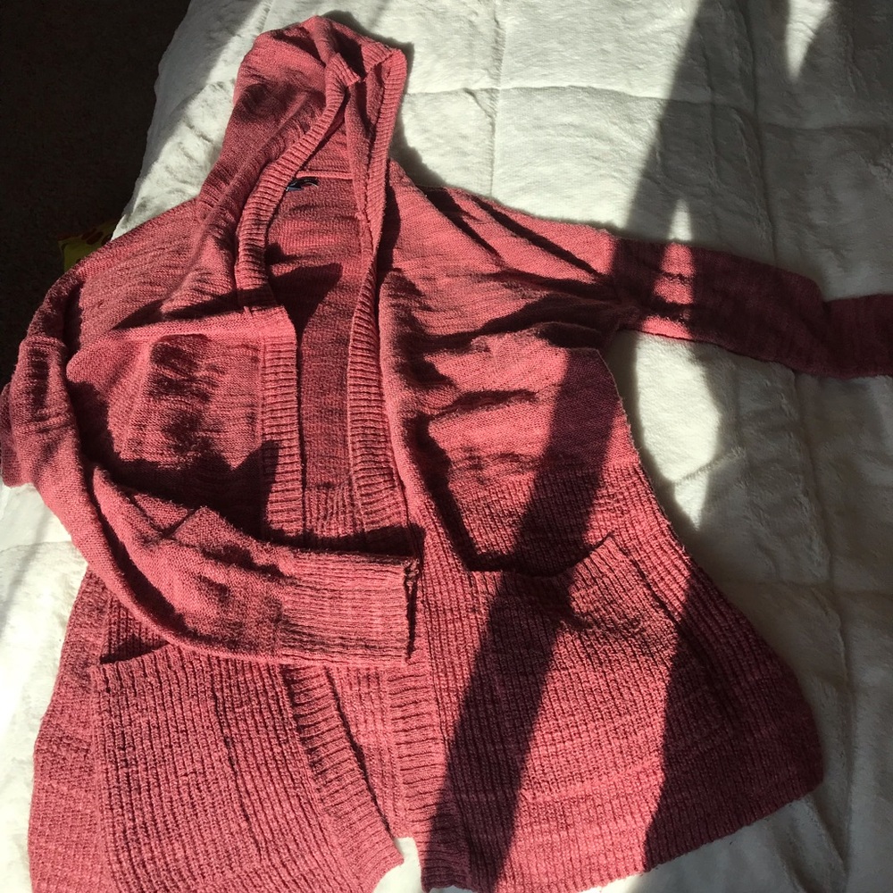 American Eagle Rose Cardigan